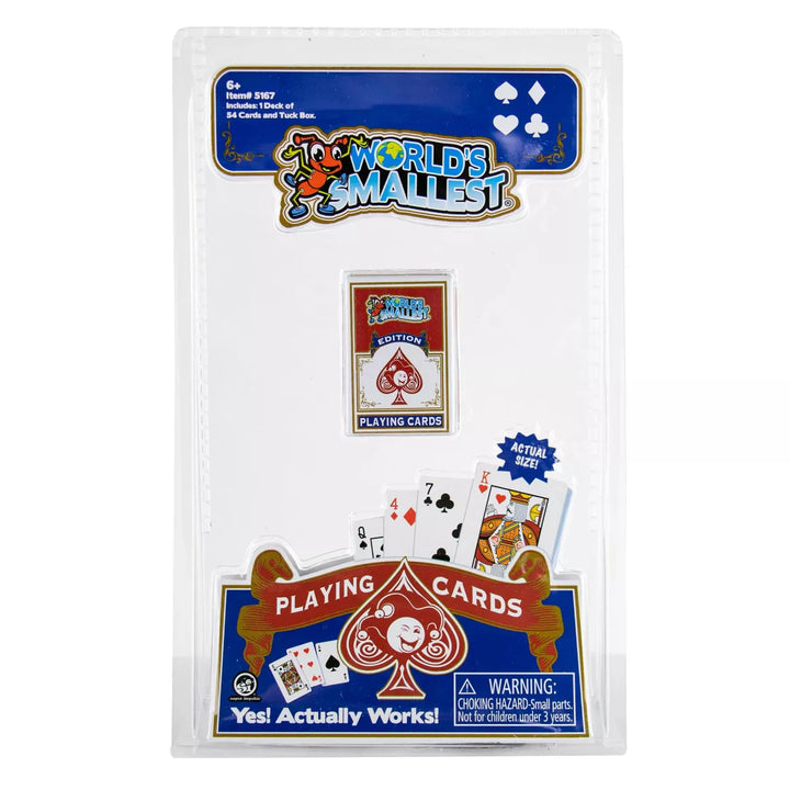 Super Impulse Worlds Smallest Playing Cards