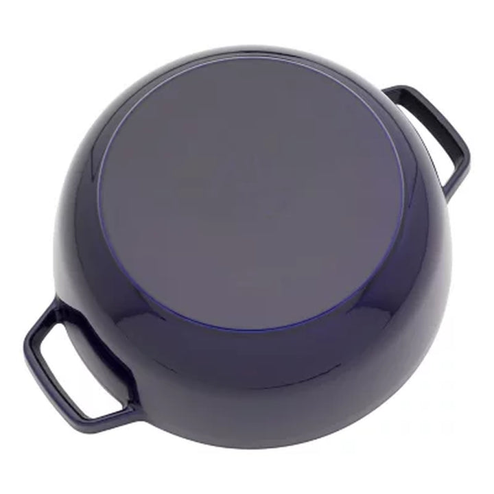 Staub Enameled Cast Iron 3.75-Quart Essential Fleur De Lis Cocotte (Assorted Colors)