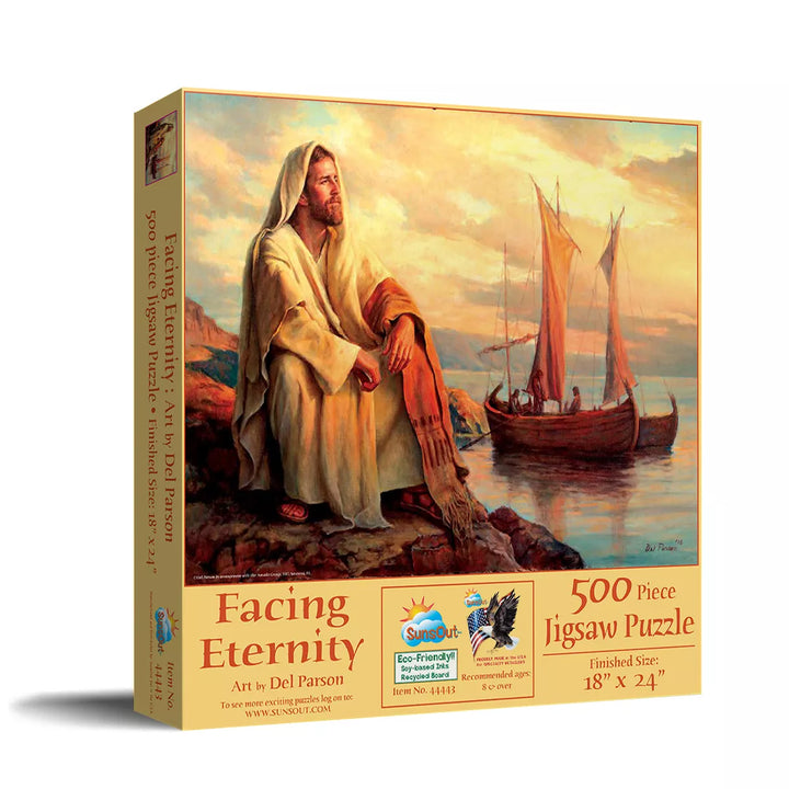 Sunsout Facing Eternity 500 Pc Easter Jigsaw Puzzle 44443