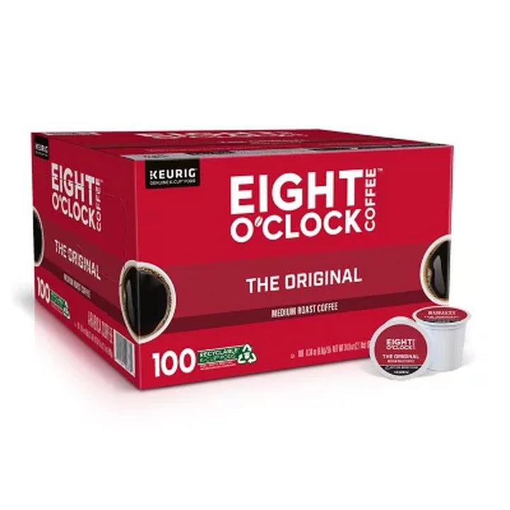 Eight O'Clock the Original Coffee K-Cup Pods 100 Ct.