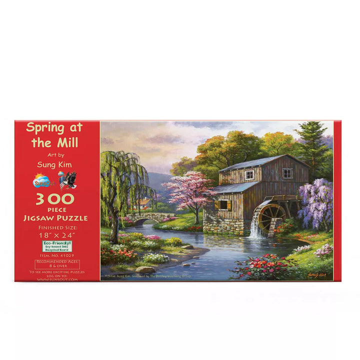 Sunsout Spring at the Mill 300 Pc Jigsaw Puzzle 41029