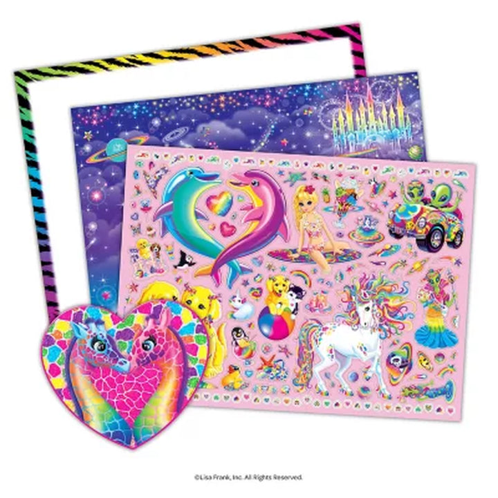 Bendon Lisa Frank Sticker Activity Pad Plus