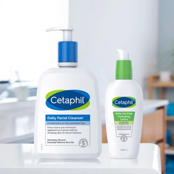 Cetaphil Daily Facial Cleanser, 20 Oz., 2 Pk.