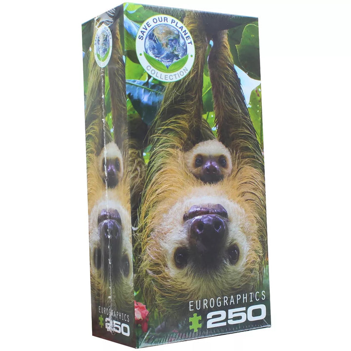 Eurographics Inc. Sloths 250 Piece Jigsaw Puzzle