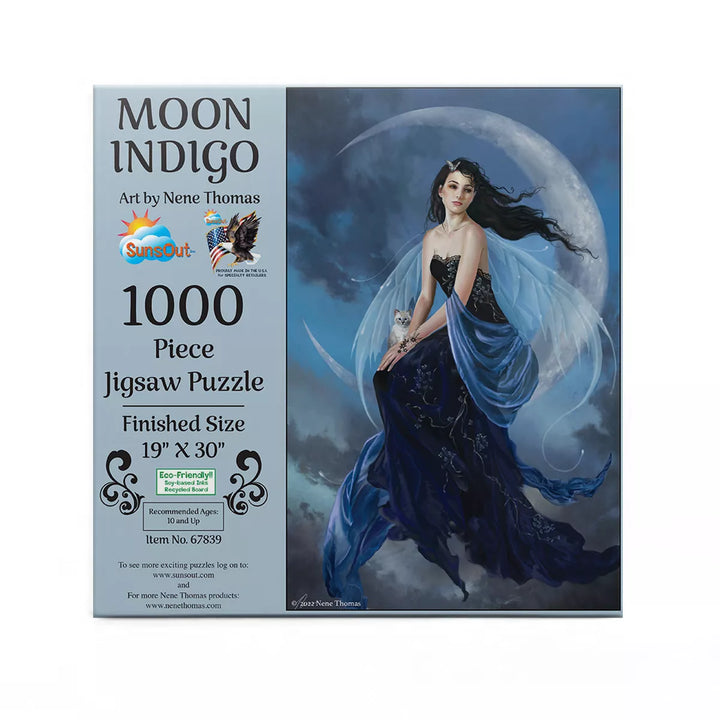 Sunsout Moon Indigo 1000 Pc Jigsaw Puzzle 67839