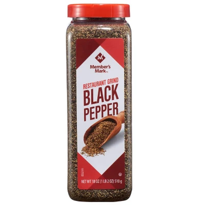 Member'S Mark Restaurant Black Pepper 18 Oz.