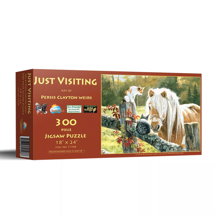 Sunsout Just Visiting 300 Pc Jigsaw Puzzle 51508