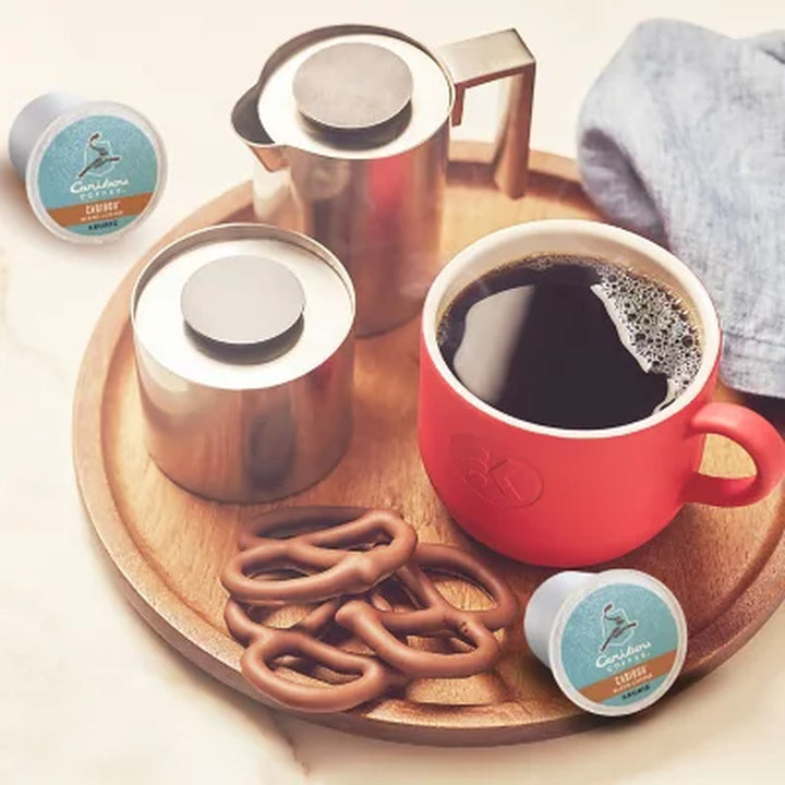 Caribou Coffee Medium Roast K-Cup Pods, Caribou Blend 100 Ct.