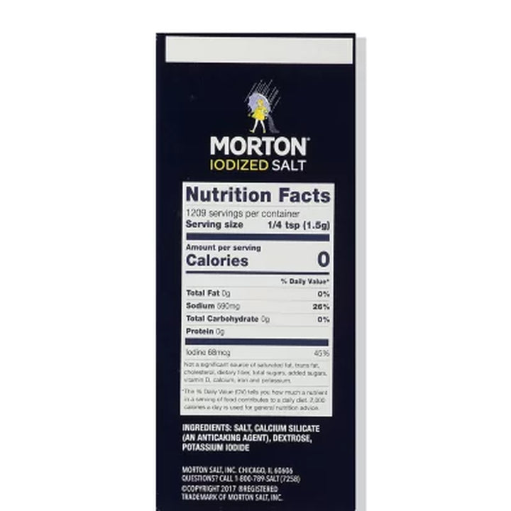 Morton Iodized Salt 64Oz.