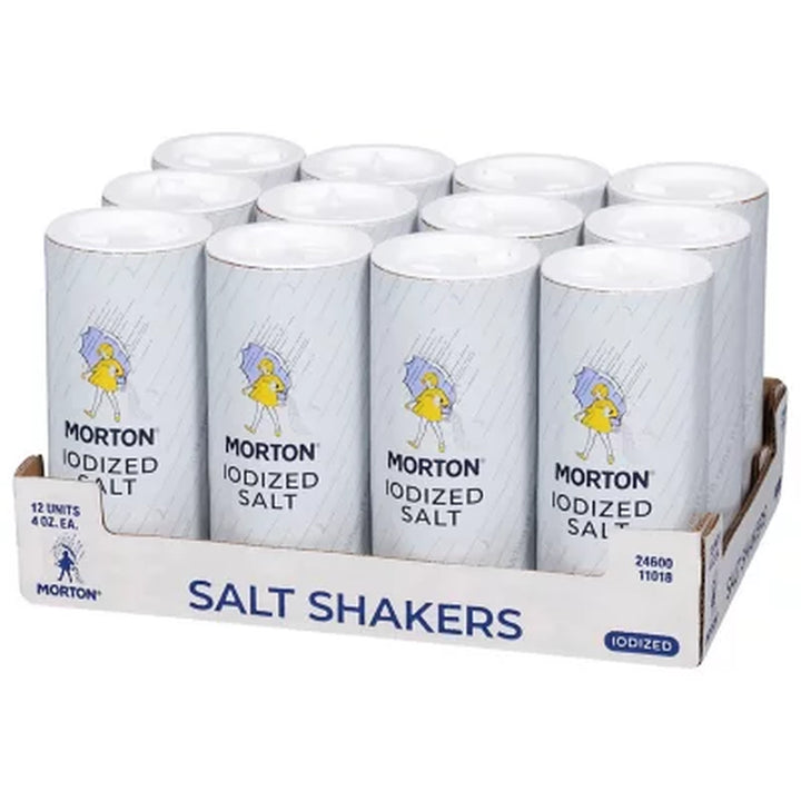 Morton Iodized Salt Shakers 12 Pk.