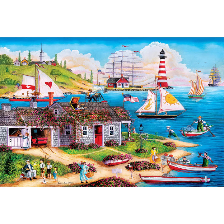 Masterpieces 5000 Piece Puzzle - Painter'S Point - Flawed.