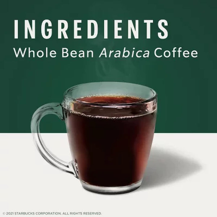 Starbucks Whole Bean Coffee, Espresso Roast Dark 40 Oz.