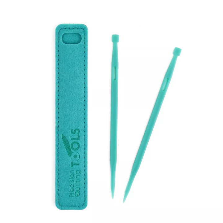 Precision Quilting Tools Thang Multifunctional for Sewing Kit Projects, 2Pcs Green