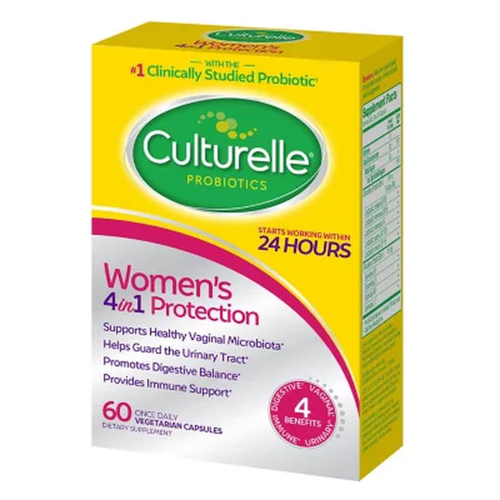 Culturelle Women'S 4-In-1 Protection Capsules, 60 Ct.