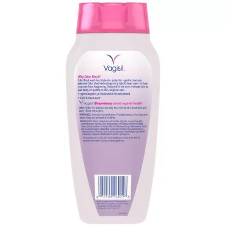 Vagisil Odor Block Daily Intimate Vaginal Wash, 12 Fl. Oz., 3 Pk.