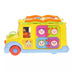 Insten Learning School Bus Toy with Flashing Lights & Sounds for Toddlers Education