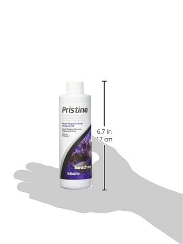 Seachem Pristine Aquarium Treatment, 250ml, Model Number: 67112410