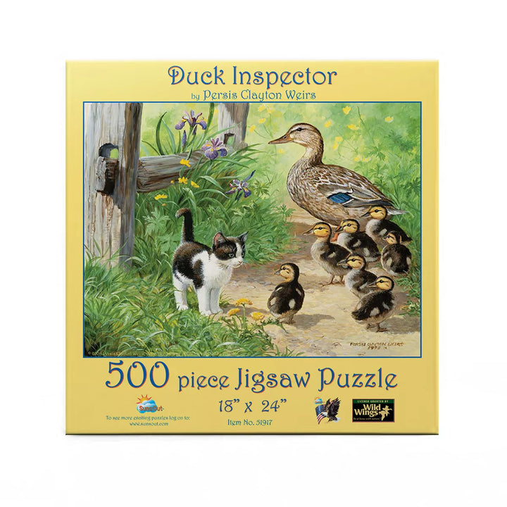 Sunsout Duck Inspector 500 Pc Jigsaw Puzzle 51917