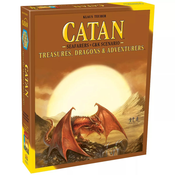 Catan Seafarers + C&K Scenario Treasures, Dragons & Adventurers Game Expansion