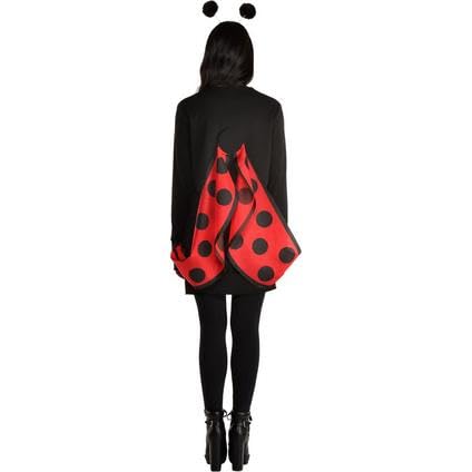 Amscan Black & Red Love Bug Costume Set Standard