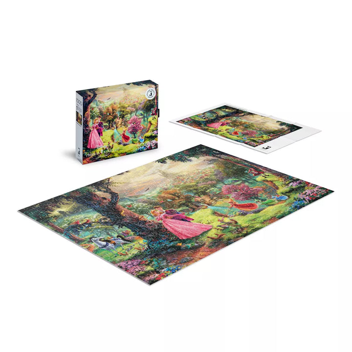 Silver Select Thomas Kinkade Disney Sleeping Beauty 1000Pc