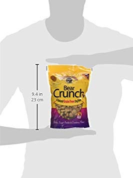 Charlee Bear Grain Free Crunch Dog Treats, Bacon & Blueberry Flavor, 8 oz 8 Ounce (Pack of 1)