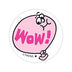 Wow!/Bubble Gum Retro Stinky Stickers by Trend; 24 Seals/Pack - Authentic 1980s Designs!