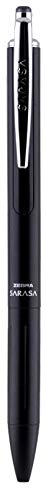 Zebra Pen Sarasa Grand Retractable Gel Pen Gift, White/Black/Navy Barrel, Mediun Point, 0.7mm, Black Ink, 3 Count (Pack of 1)