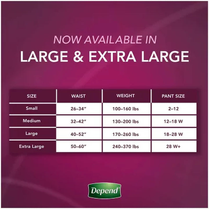 Depend Silhouette Incontinence Underwear for Women, Maximum Absorbency - Choose Your Size