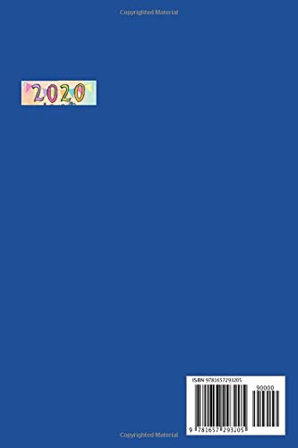 2020 Planner - 2020 Calendar Dream it - Plan it - Achieve it : Yearly, Monthly & Weekly Journal / Notebook : 6x9 - 142 pages: 2020 - 2024 : 5 Years Planner