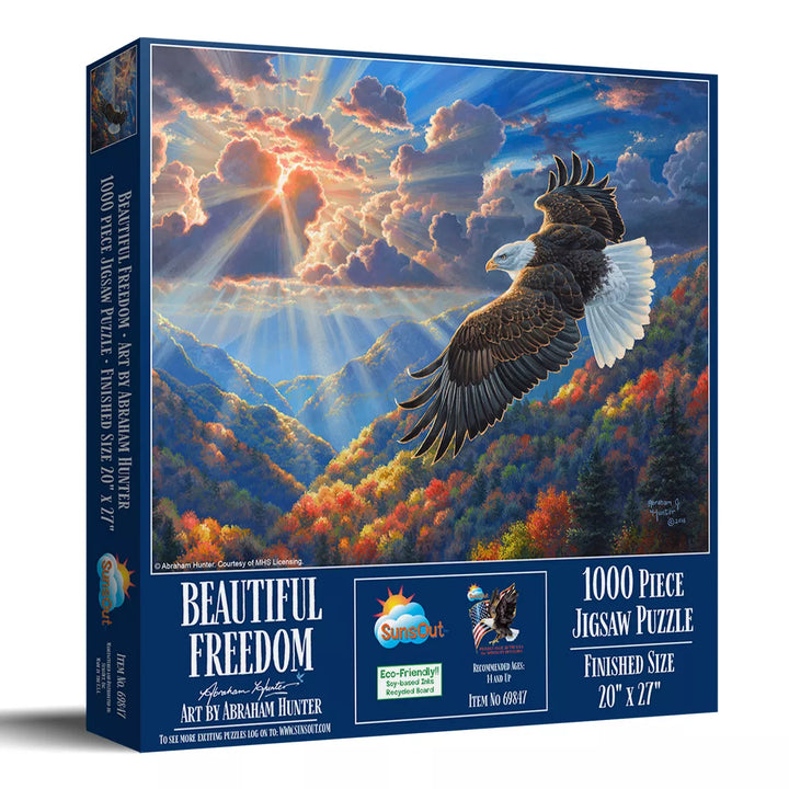 Sunsout Beautiful Freedom 1000 Pc Jigsaw Puzzle 69847