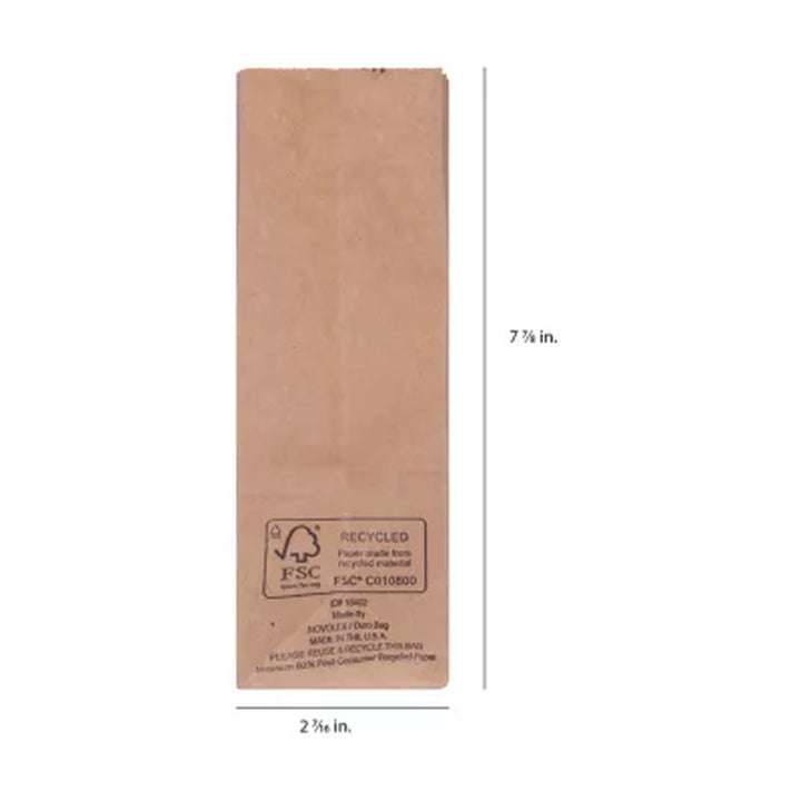 Duro Bag 1# Kraft Brown Paper Bags (500 Ct.)