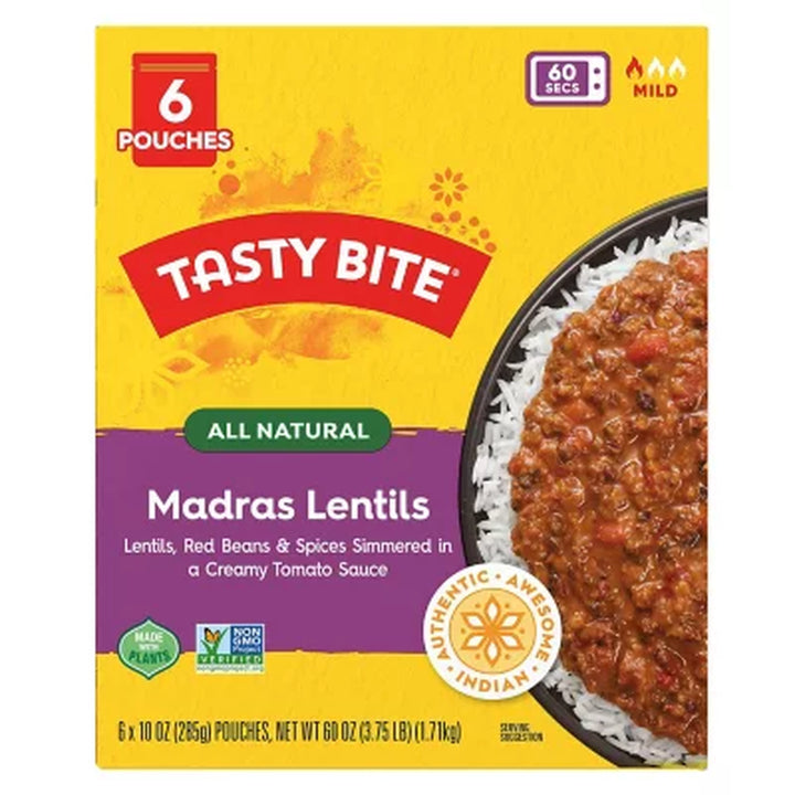 Tasty Bite Madras Lentils 10 Oz., 6 Ct.