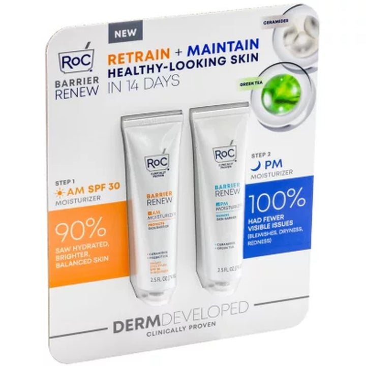 Roc Barrier Renew AM + PM Moisturizer Pack 2.5 Oz., 2 Pk.