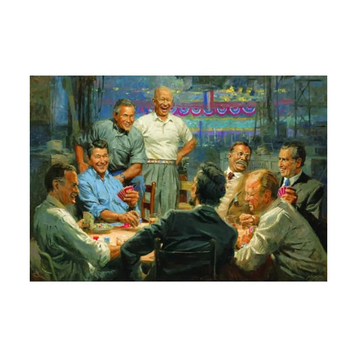 Sunsout Grand Ol' Gang 500 Pc Jigsaw Puzzle 19387