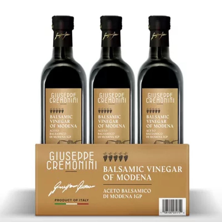 Gueseppe Cremonini Balsamic Vinegar, 33.8 Oz.