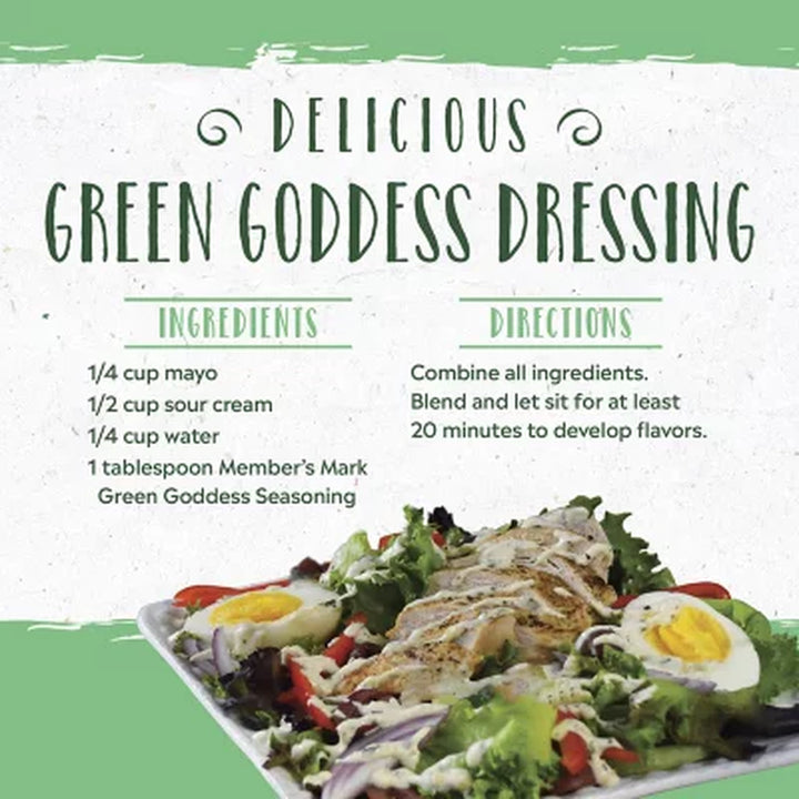 Member’S Mark Green Goddess Seasoning 3.4 Oz.