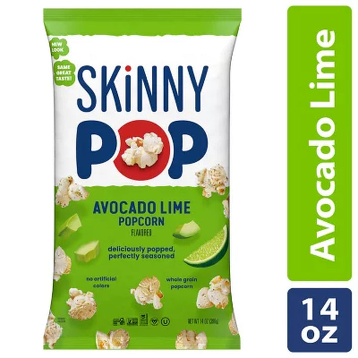 Skinny Pop Avocado Lime Popcorn, 14 Oz.