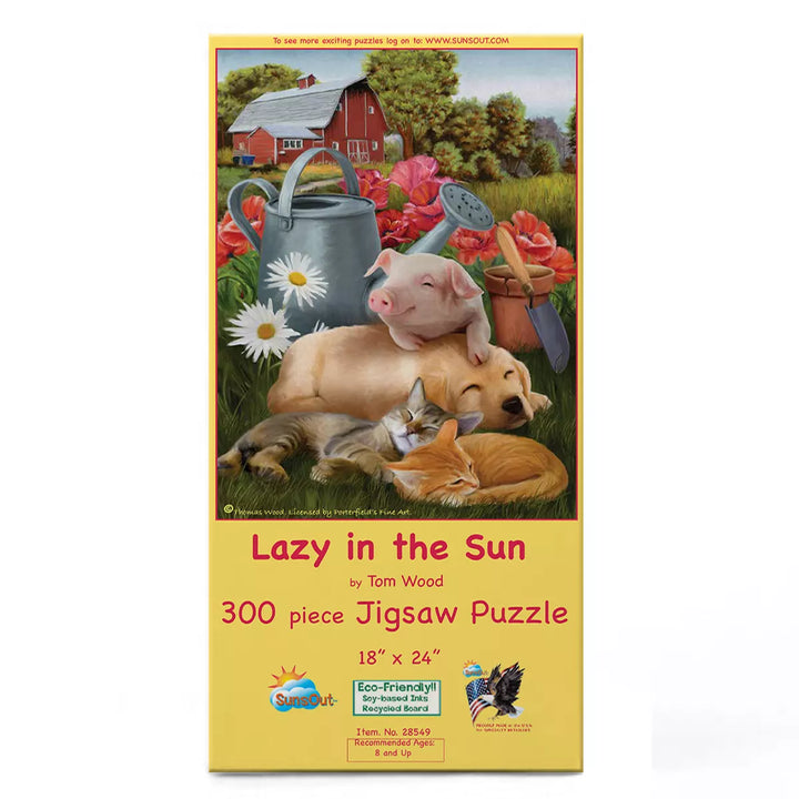 Sunsout Lazy in the Sun 300 Pc Jigsaw Puzzle 28549