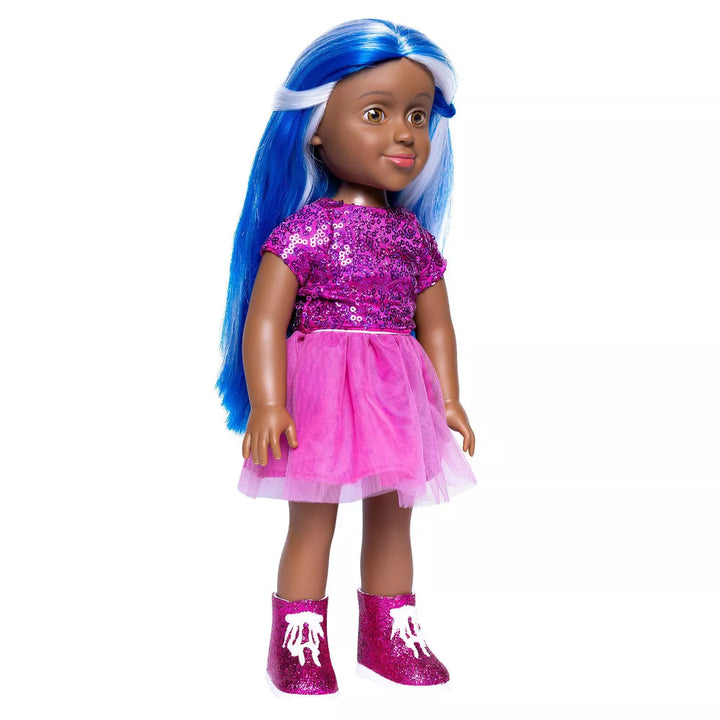 I'M a WOW Olivia the Ballerina 14" Fashion Doll with Color-Changing Hair