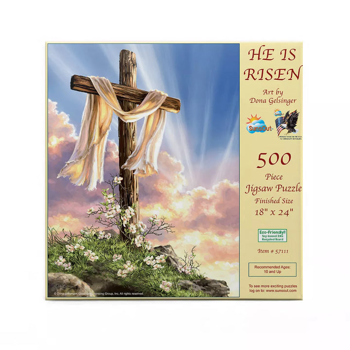 Sunsout He Is Risen 500 Pc Easter Jigsaw Puzzle 57111