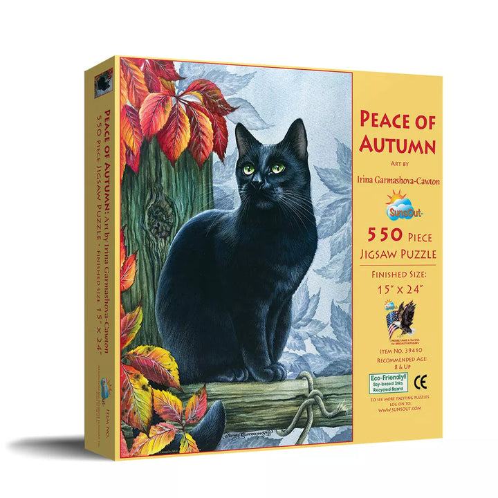 Sunsout Peace of Autumn 550 Pc Jigsaw Puzzle 39410