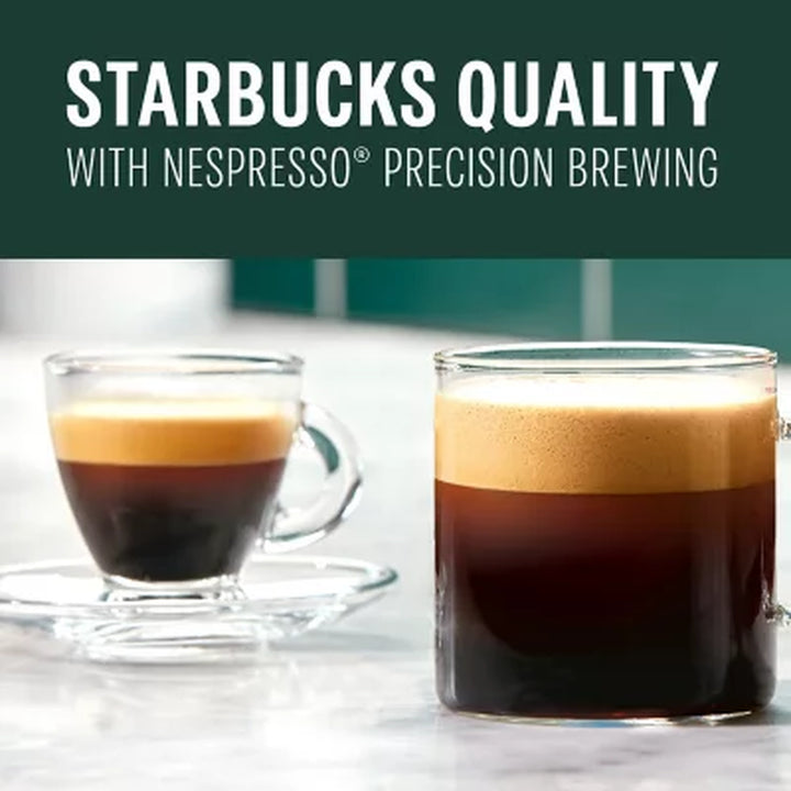 Starbucks by Nespresso Vertuo Coffee Pods, Variety Pack, 68 Ct.