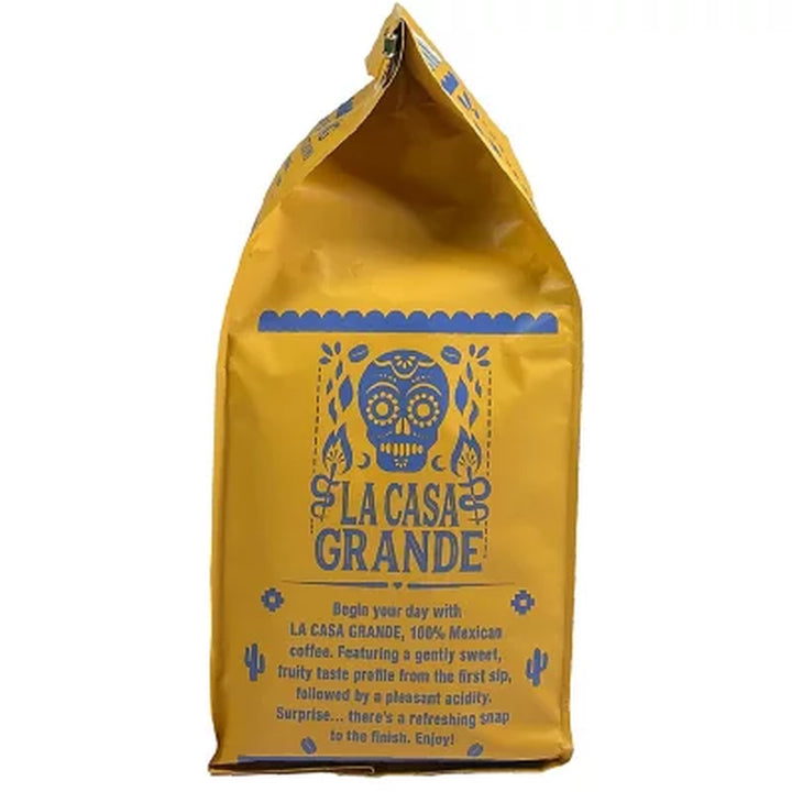 La Casa Grande 100% Mexican Arabica Ground Coffee 40 Oz.