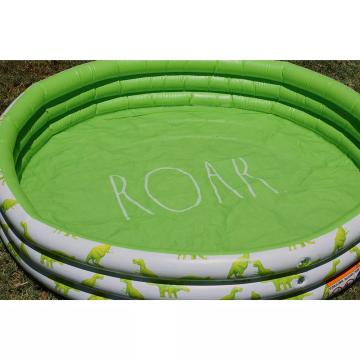 Coconut Outdoor Rae Dunn 54" Mini/Kiddie Pool - Dinosaur Pattern - ROAR