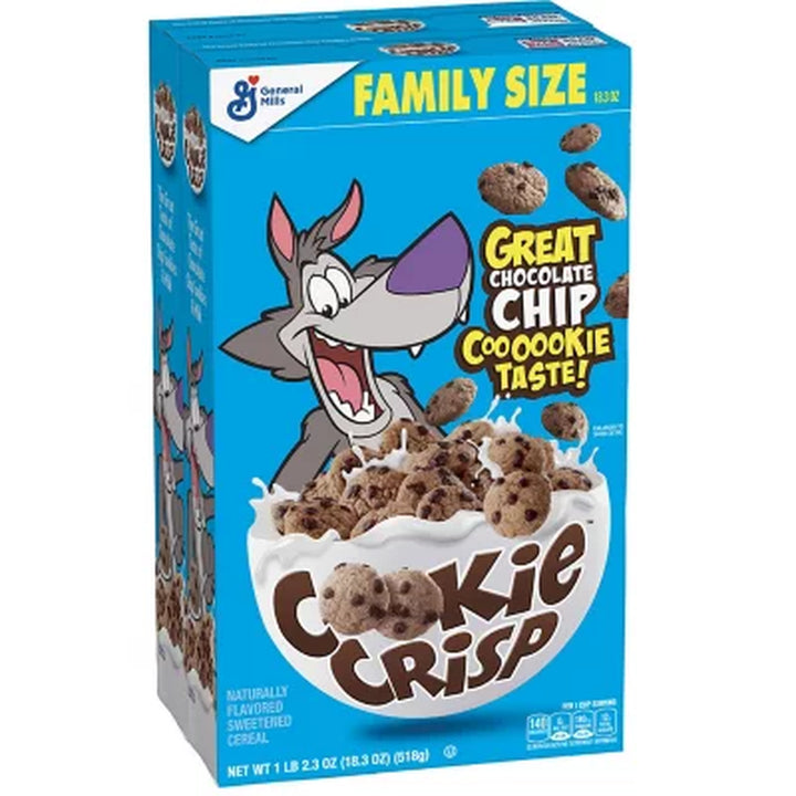 Cookie Crisp Chocolate Chip Cookie Cereal 36.6 Oz., 2 Pk.