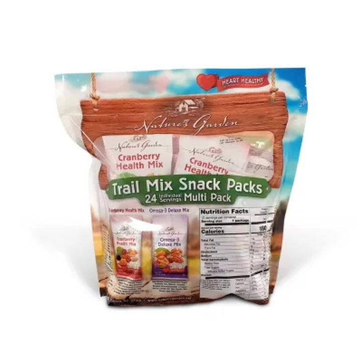 Nature'S Garden Trail Mix Snack Packs 1.2Oz., 24Pk