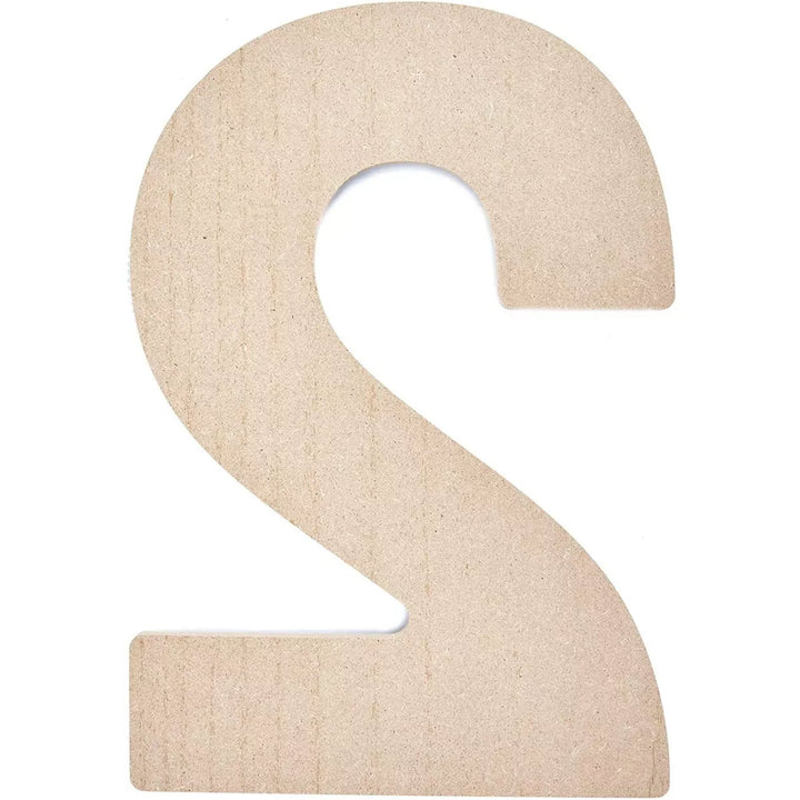 Bright Creations Unfinished Wood Number 2 for Crafts (12 In)