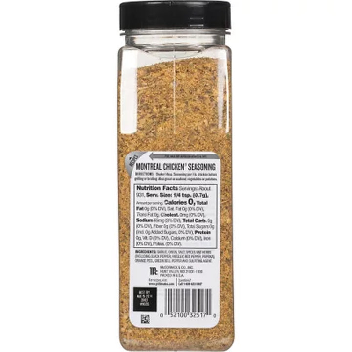 Mccormick Grill Mates Montreal Chicken Seasoning 23 Oz.