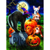 Sunsout Don'T Mess with Kitty 1000 Pc Halloween Jigsaw Puzzle 28920